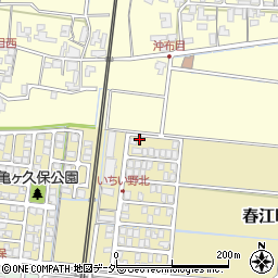 福井県坂井市春江町いちい野北111周辺の地図