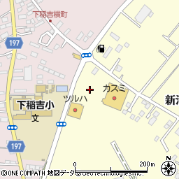 フードマーケットカスミ千代田店駐車場周辺の地図