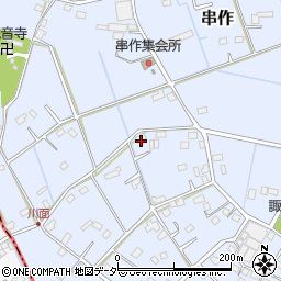埼玉県加須市串作634周辺の地図