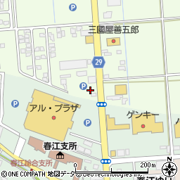 ココス春江アミ店周辺の地図