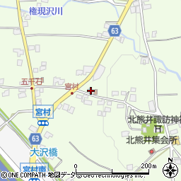 長野県塩尻市片丘7787周辺の地図