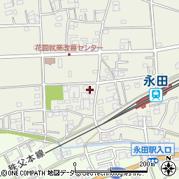埼玉県深谷市永田1439周辺の地図