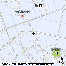 埼玉県加須市串作623周辺の地図