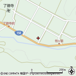 岐阜県高山市清見町牧ケ洞1500周辺の地図