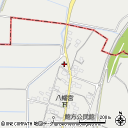 茨城県常総市舘方435周辺の地図