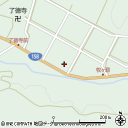 岐阜県高山市清見町牧ケ洞1497周辺の地図