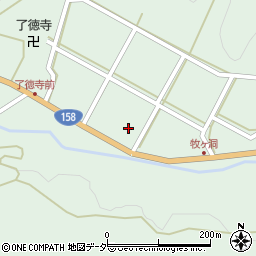 岐阜県高山市清見町牧ケ洞1501周辺の地図