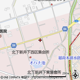 埼玉県加須市北下新井242周辺の地図