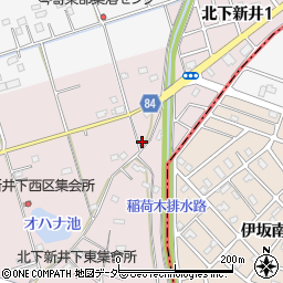 埼玉県加須市北下新井209周辺の地図