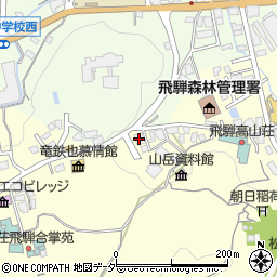 飛騨高山桜ゲストハウス周辺の地図