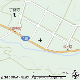 岐阜県高山市清見町牧ケ洞1498周辺の地図