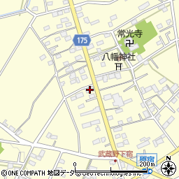 埼玉県深谷市武蔵野1594周辺の地図