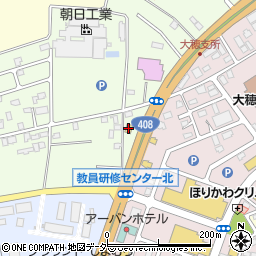 牛角筑波学園北店周辺の地図