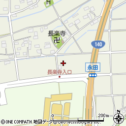 埼玉県深谷市永田1259周辺の地図