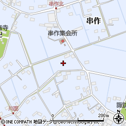 埼玉県加須市串作616周辺の地図
