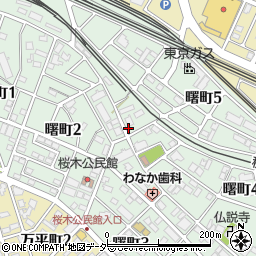 埼玉県熊谷市曙町周辺の地図