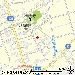 埼玉県深谷市武蔵野1792周辺の地図