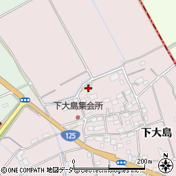 茨城県つくば市下大島816周辺の地図