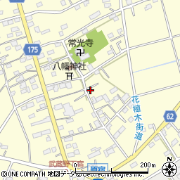 埼玉県深谷市武蔵野1791周辺の地図