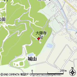 大隆寺周辺の地図