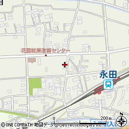 埼玉県深谷市永田1427周辺の地図