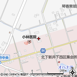 埼玉県加須市北下新井282周辺の地図