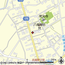 埼玉県深谷市武蔵野1780周辺の地図