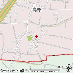 茨城県古河市高野1693周辺の地図