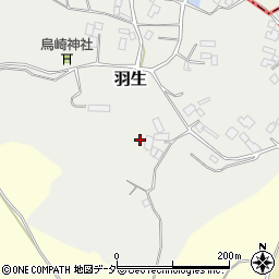 茨城県行方市羽生2094周辺の地図