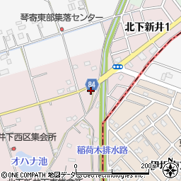 埼玉県加須市北下新井207周辺の地図