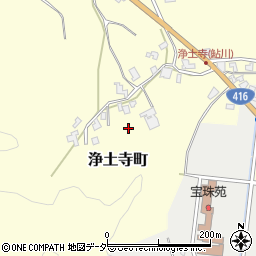 福井県福井市浄土寺町周辺の地図