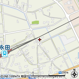 埼玉県深谷市永田1600周辺の地図