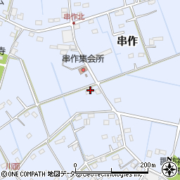 埼玉県加須市串作621周辺の地図