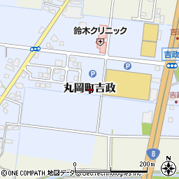 福井県坂井市丸岡町吉政周辺の地図