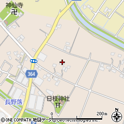 埼玉県行田市小針周辺の地図