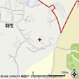 茨城県行方市羽生2198周辺の地図