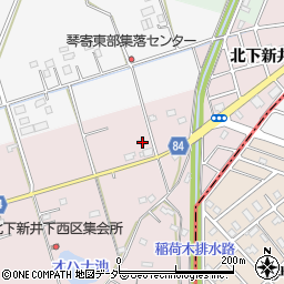 埼玉県加須市北下新井215周辺の地図