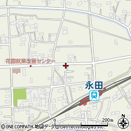 埼玉県深谷市永田1887周辺の地図