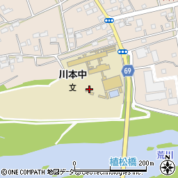 埼玉県深谷市田中528周辺の地図