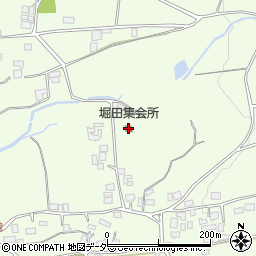 堀田集会所周辺の地図