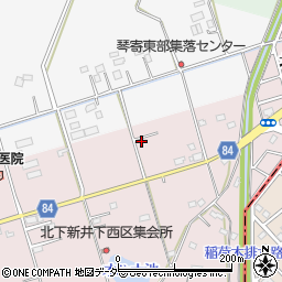 埼玉県加須市北下新井220周辺の地図