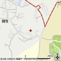 茨城県行方市羽生2202-3周辺の地図