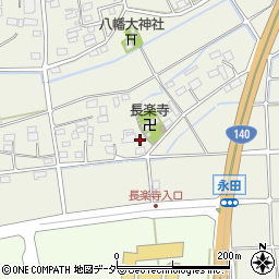 埼玉県深谷市永田703周辺の地図