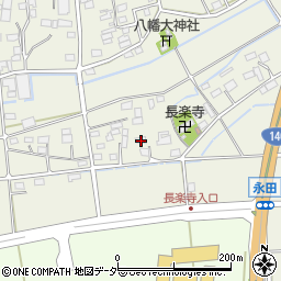 埼玉県深谷市永田705周辺の地図