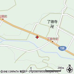 岐阜県高山市清見町牧ケ洞1218周辺の地図