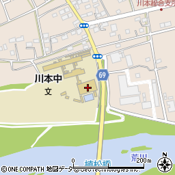 埼玉県深谷市田中530周辺の地図