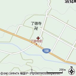 岐阜県高山市清見町牧ケ洞1385周辺の地図