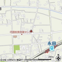 埼玉県深谷市永田1418周辺の地図