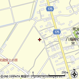 埼玉県深谷市武蔵野1266周辺の地図