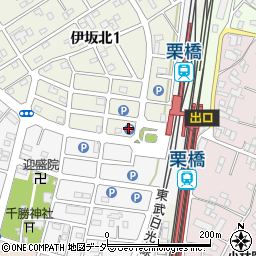 チケパ栗橋駅前第３駐車場周辺の地図